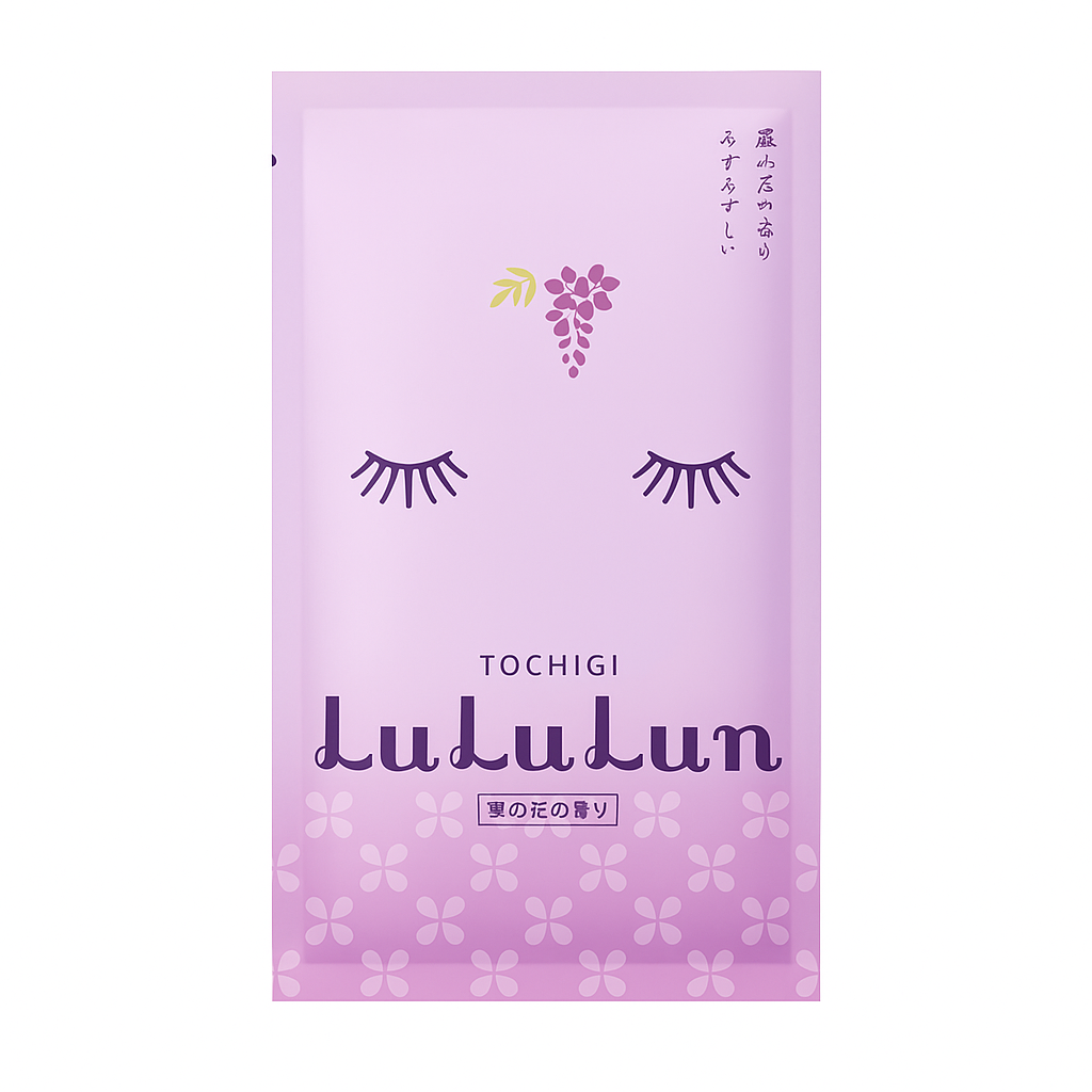 Маска для обличчя LuLuLun Wisteria Flower зволожуюча з екстрактом гліцинії (28532734)