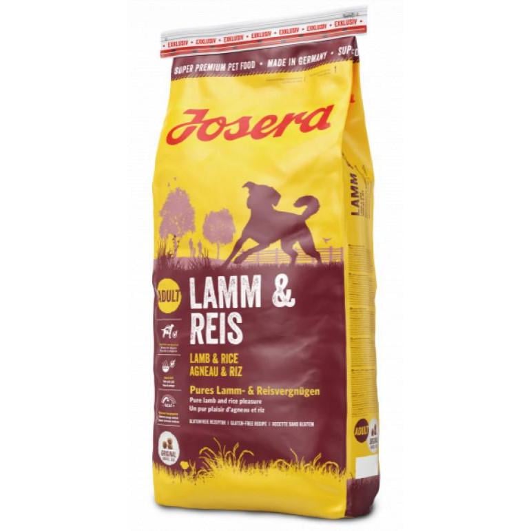 Корм Josera Lamb&Rice на основе ягненка и риса для взрослых собак 15 кг