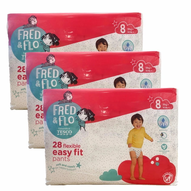 Підгузки-трусики дитячі Fred&Flo 8 18+ кг 84 шт. (82341253)