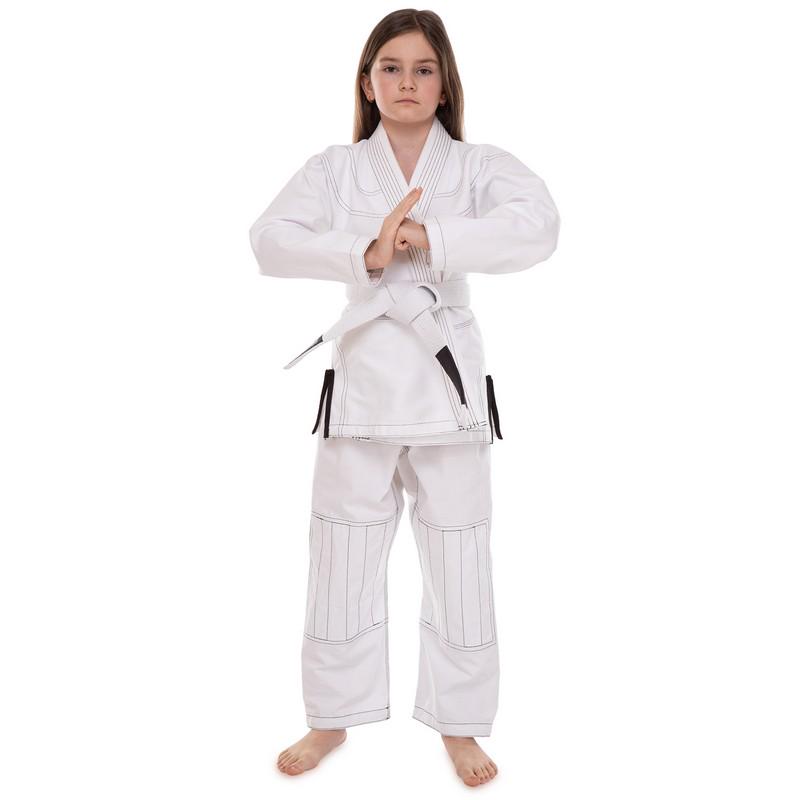 Кимоно для джиу-джитса подростковый CORE CO-3137-M хлопок 350 г/м2 р. 3 170 см Белый (CO-3137-M_3_(рост_170) - фото 7 Кимоно для джиу-джитса подростковый CORE CO-3137-M хлопок 350 г/м2 р. 3 170 см Белый (CO-3137-M_3_(рост_170) - фото 7