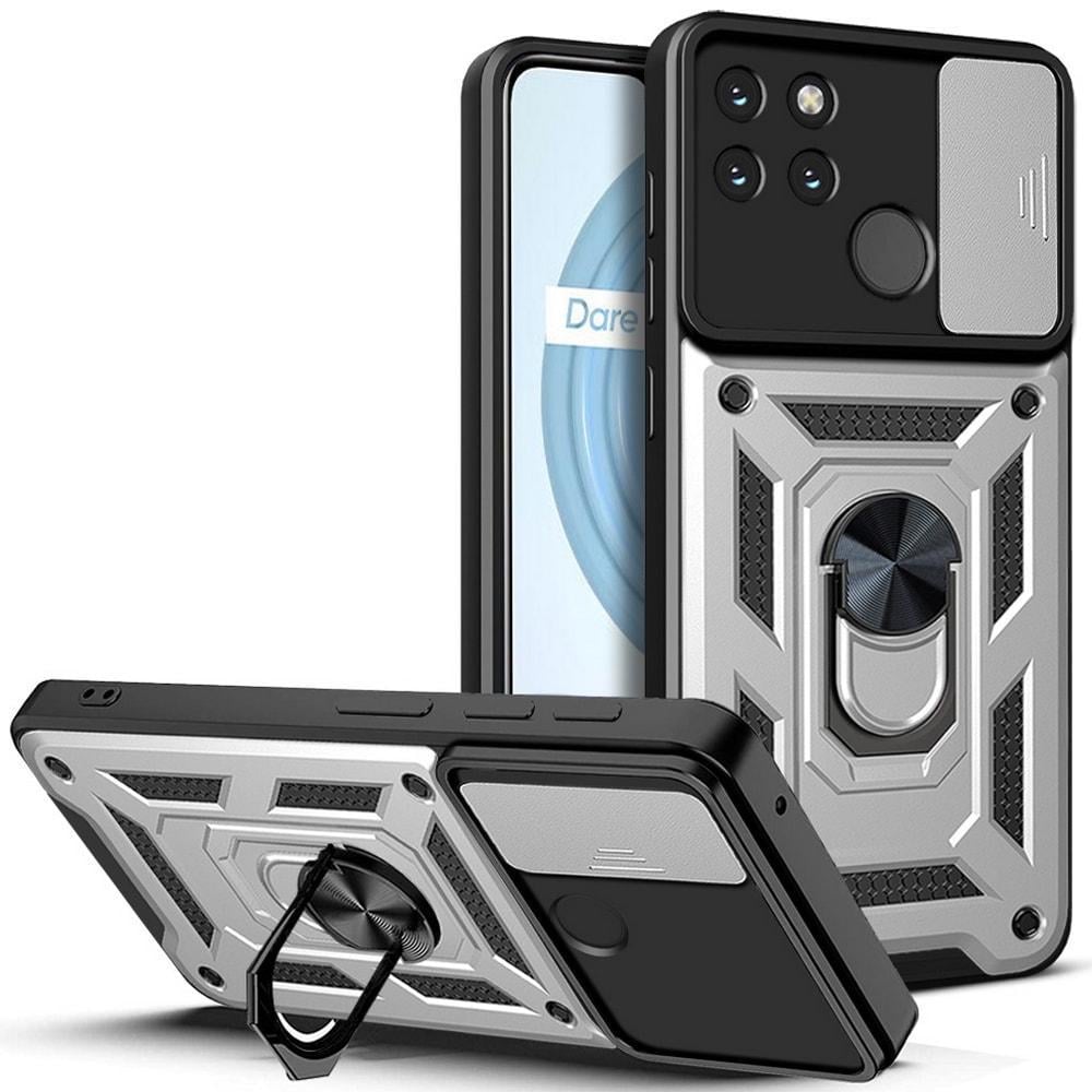 Чехол с защитой камеры 3DGuard Realme C25Y Silver (32465-59) Чехол с защитой камеры 3DGuard Realme C25Y Silver (32465-59)