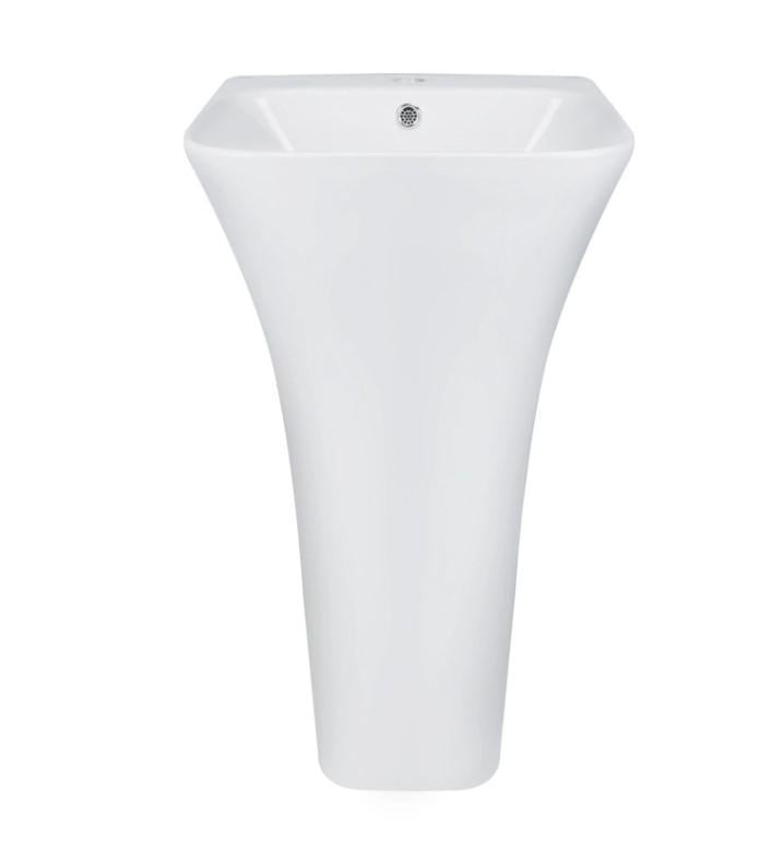 Раковина Qtap Crow підлогова без донного клапана (QT0511G315WN) Раковина Qtap Crow підлогова без донного клапана (QT0511G315WN)