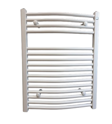 Полотенцесушитель дизайнерский Zehnder Aura Bow 1469х595 мм Белый