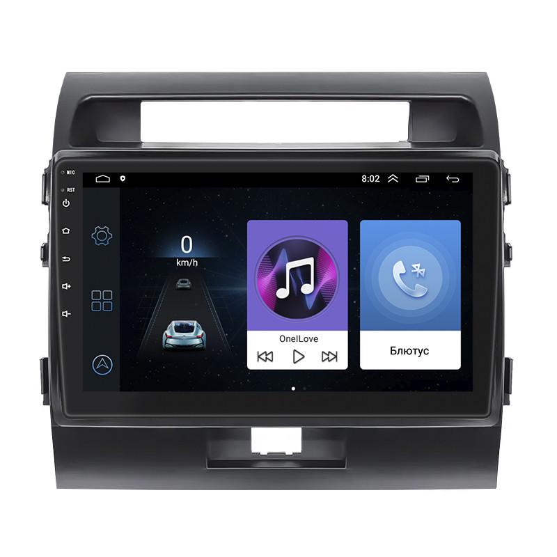 Магнітола штатна Lesko для Toyota Land Cruiser 200 Series 2007-2012 10" 1/16Gb Wi-Fi GPS Base