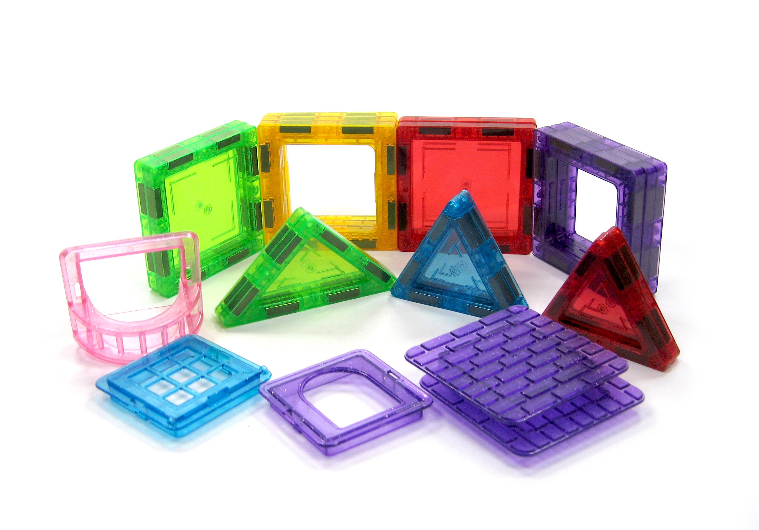 Конструктор магнитный 9911 Замок 22 детали