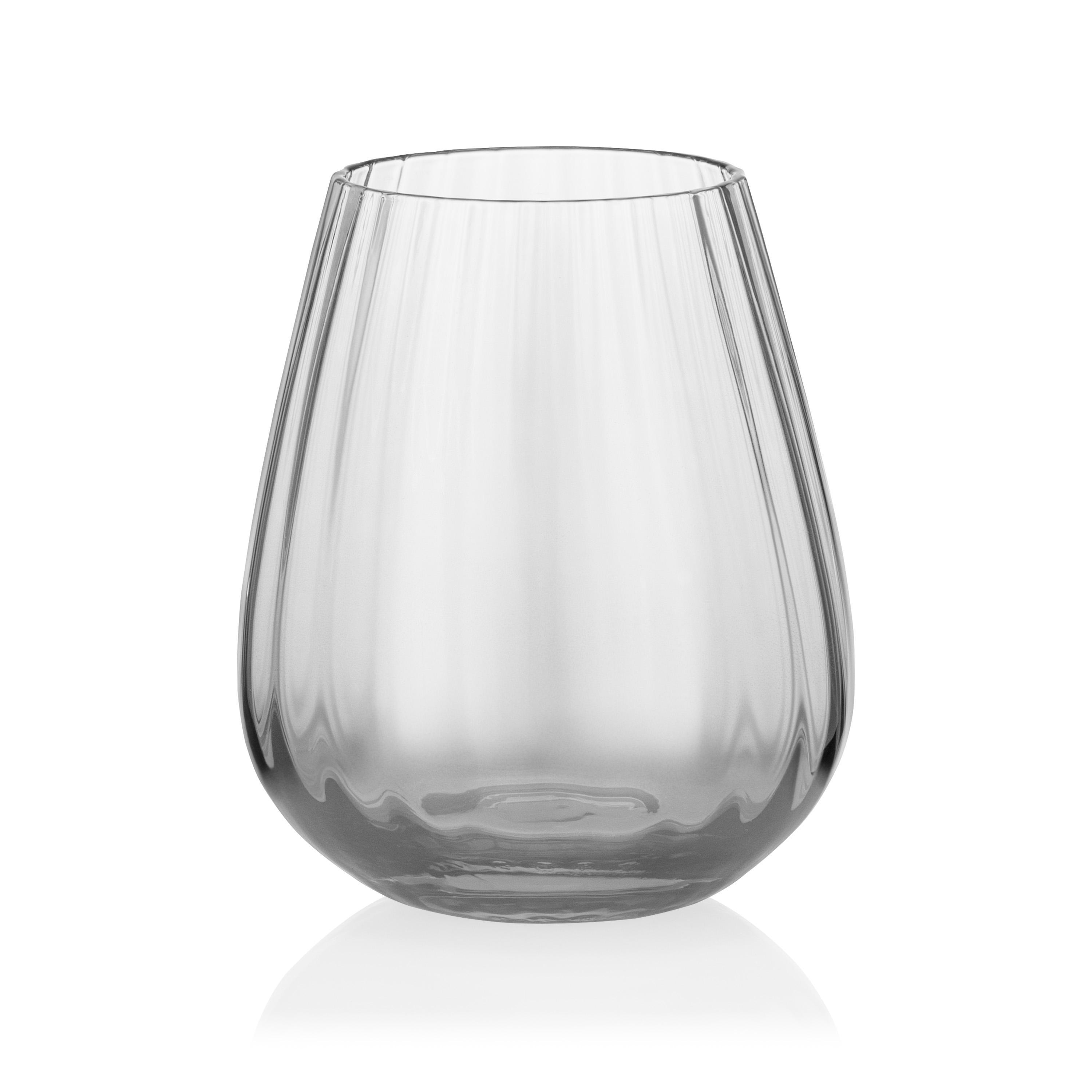 Набор стаканов низких Ardesto Black Mars Orion прозрачное стекло 400 мл 2 шт. Серый (AR2640GL) - фото 3 Набор стаканов низких Ardesto Black Mars Orion прозрачное стекло 400 мл 2 шт. Серый (AR2640GL) - фото 3