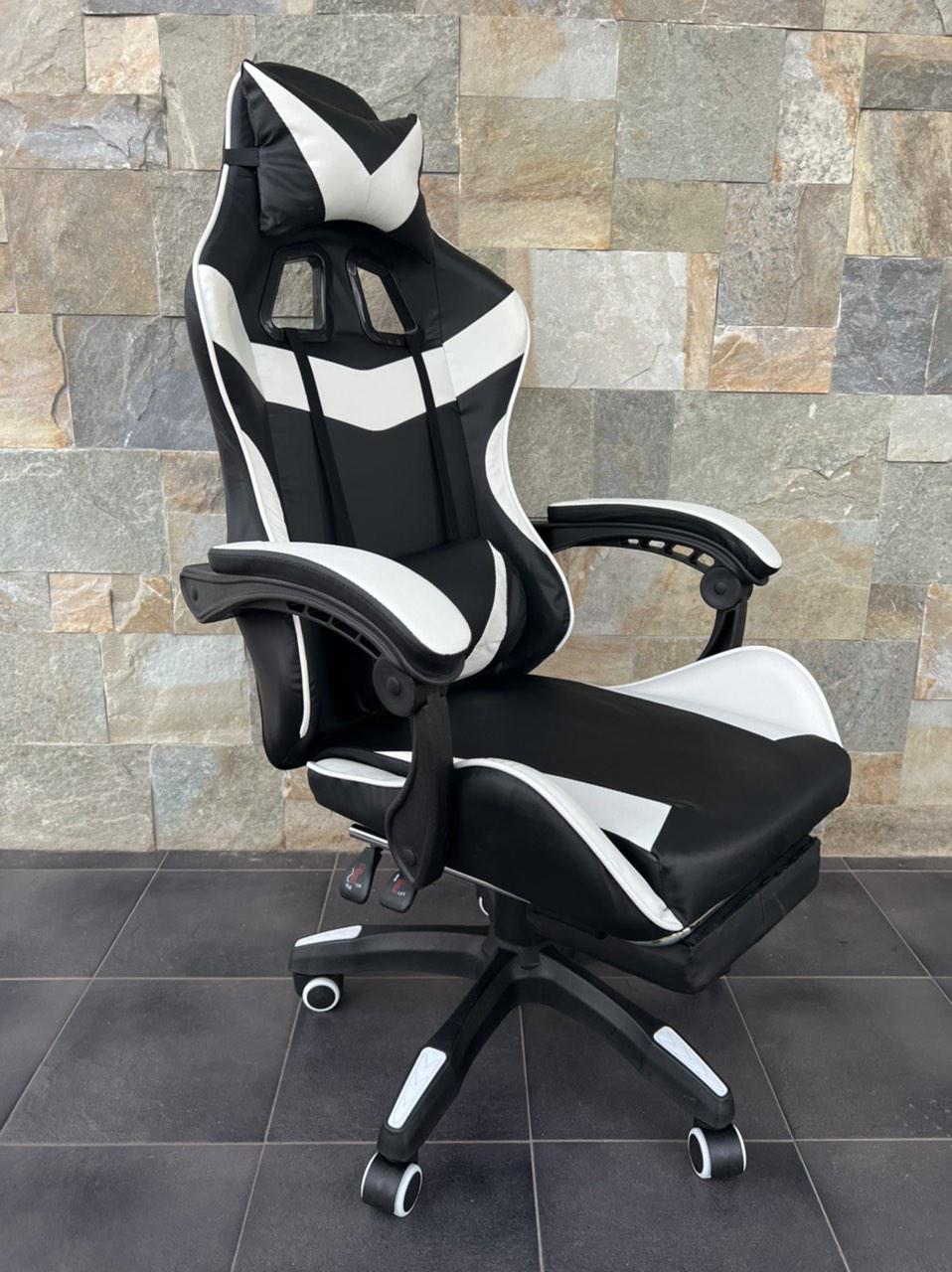 Кресло геймерское Prestige 730 Черно-белый - фото 1 Кресло геймерское Prestige 730 Черно-белый - фото 1