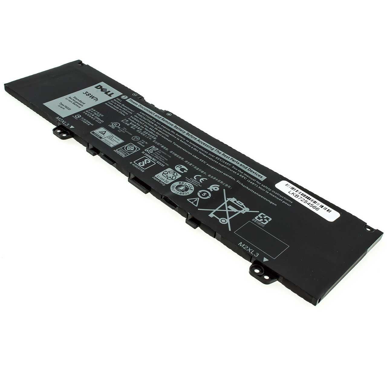 Аккумулятор для ноутбука Dell Vostro 5370 3166 mAh 114V 36 Wh