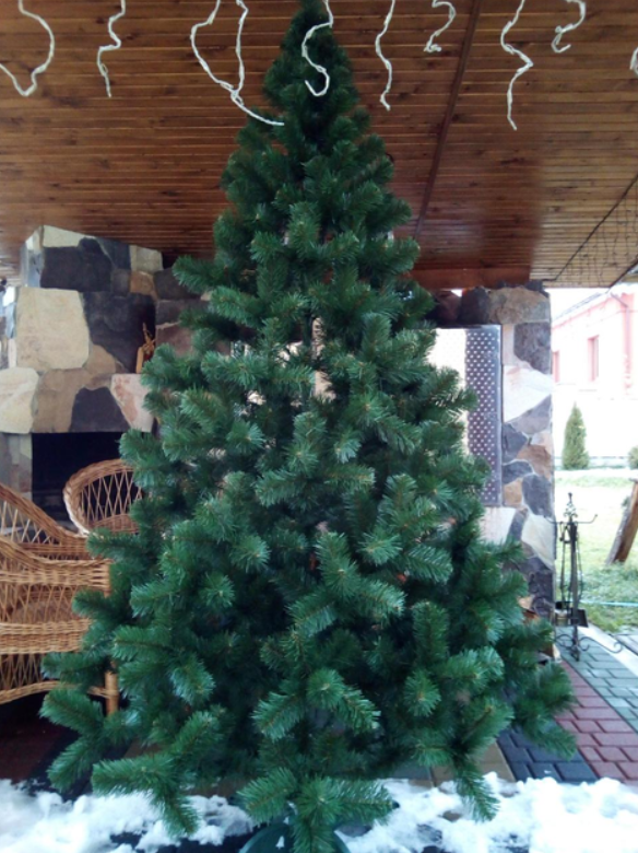 Штучна ялинка Карпатська ПВХ з підставкою 0,55 м х 38 см з Зелений (NYT15338) - фото 6 Штучна ялинка Карпатська ПВХ з підставкою 0,55 м х 38 см з Зелений (NYT15338) - фото 6