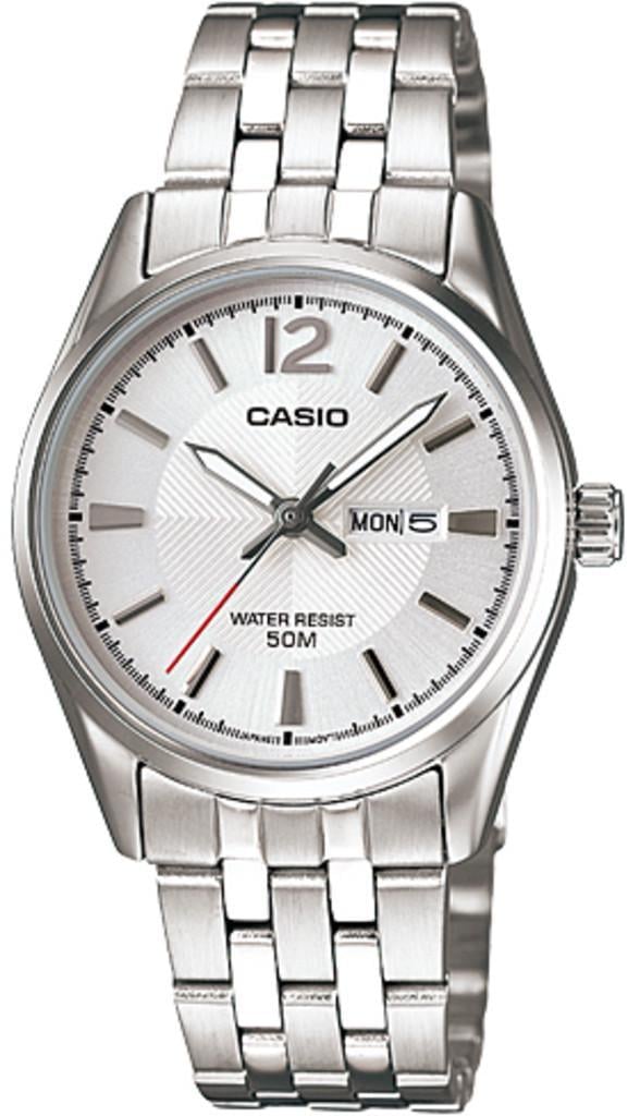 Наручные часы женские Casio LTP-1335D-7A Lady Timeless Collection Белый (2822519185)