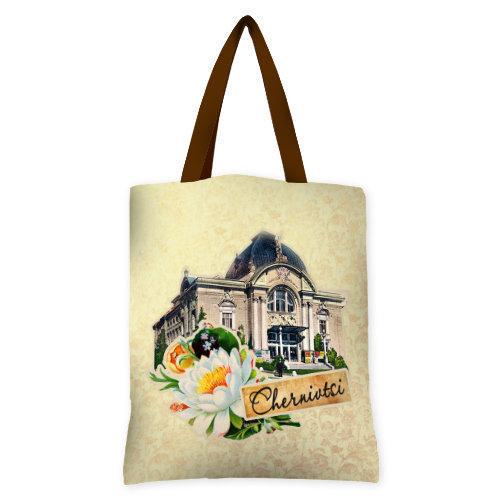 Сумка женская тканевая Presentville Черновцы театр (SV CHR008 BR) Сумка женская тканевая Presentville Черновцы театр (SV CHR008 BR)