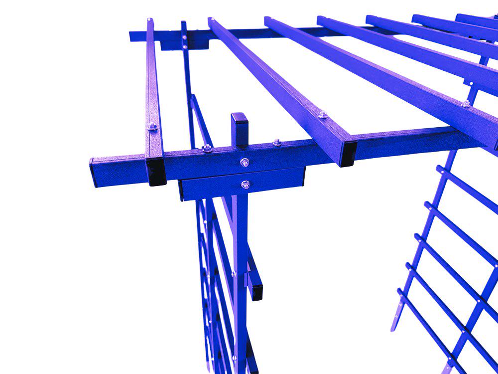 Опора цветочная SIMBUD Малинская лестница 150 см Синий (27884036) - фото 3 Опора цветочная SIMBUD Малинская лестница 150 см Синий (27884036) - фото 3