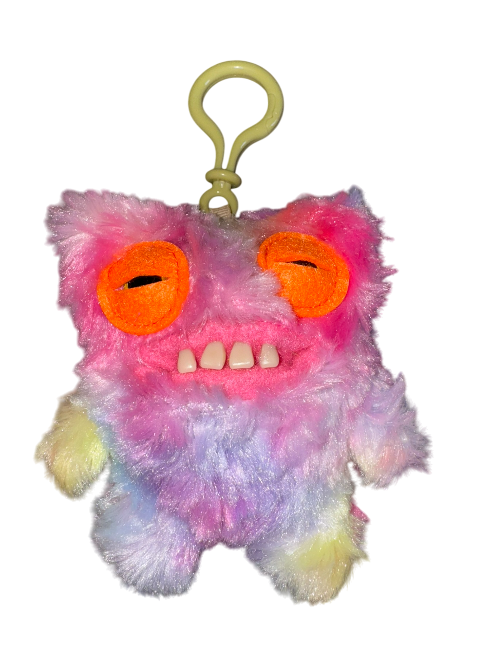 Игрушка мягкая монстрик Fuggler с зубами Яркий