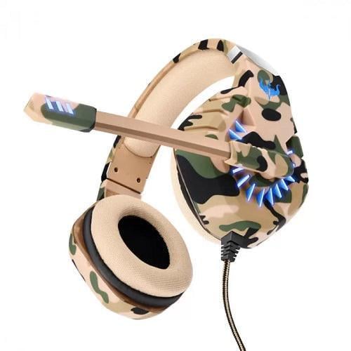 Наушники игровые Ovleng Q8 с микрофоном и подсветкой