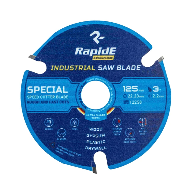 Дисковая пила Basic Series по дереву 125х22,23х3T (27806087)