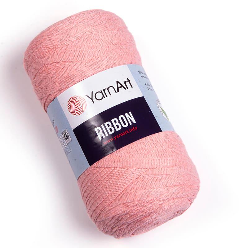 Пряжа YarnArt Ribbon 767 Пудровый