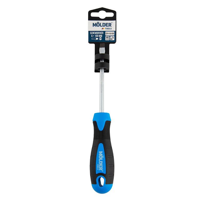 Отвертка шлицевая Molder SL6x100 мм (MT32008)