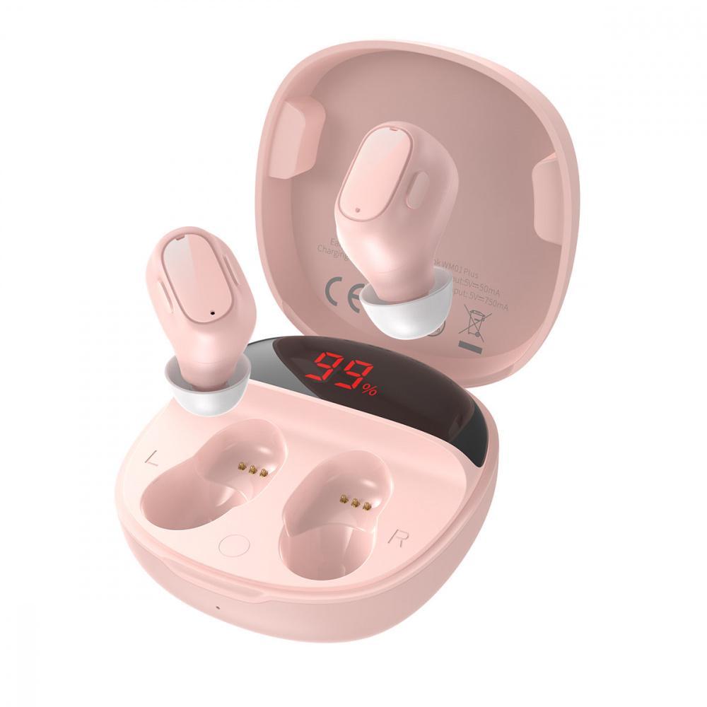 Наушники беспроводные Baseus WM01 Plus TWS Pink (29193 pink)