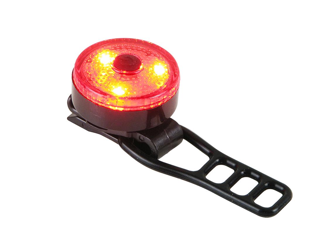 Фара задняя велосипедная с зарядкой от USB L-179