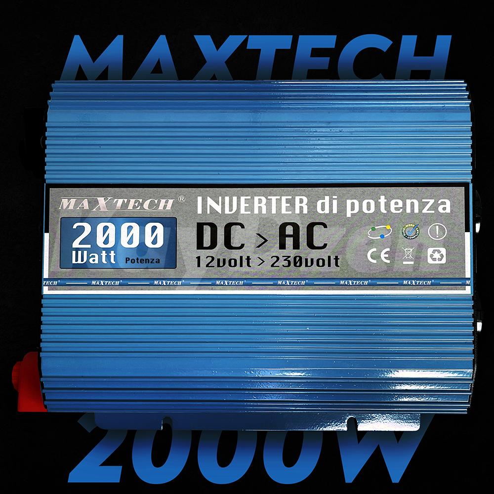 Перетворювач напруги MaxTech HN-2000-12 2000W з правильною синусоїдою для котла 2 кВт (95) - фото 10