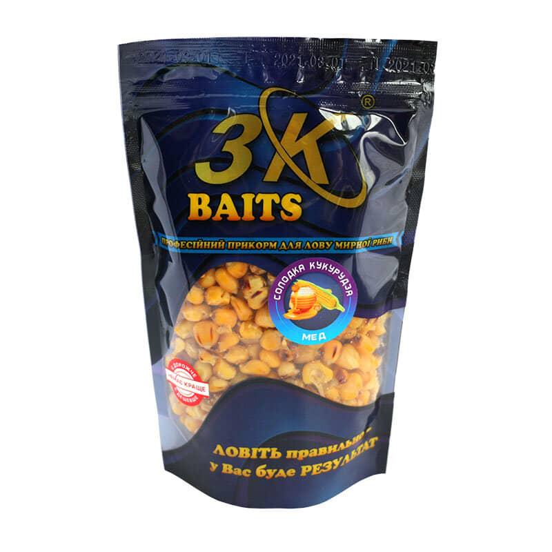 Прикорм 3KBaits Сладкая кукуруза Мёд 400 г (3KB1120)