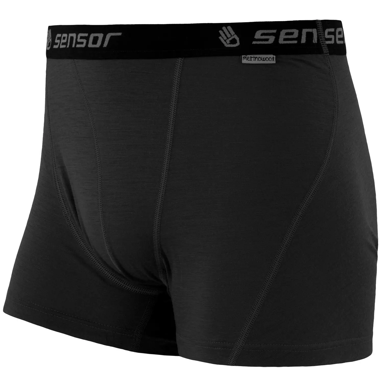 Термотрусы мужские Sensor Merino Active Black (SM21MA-black-L) - фото 3