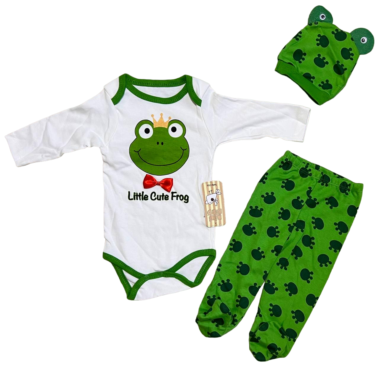 Костюм для новорожденного 3в1 56-62 см бодик/ползунки/шапочка (1596) Костюм для новорожденного 3в1 56-62 см бодик/ползунки/шапочка (1596)