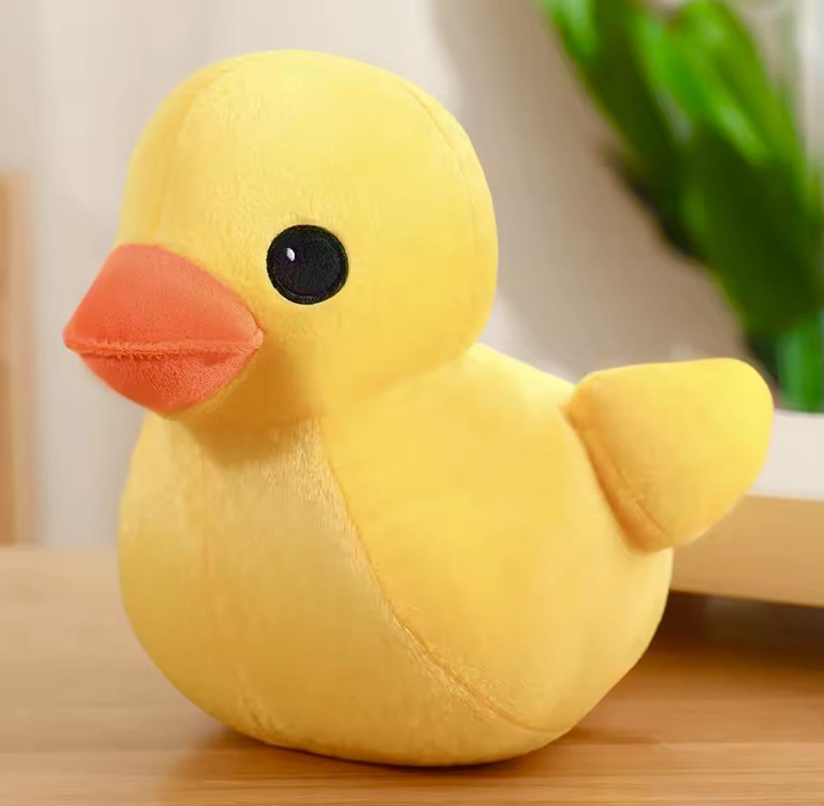 Игрушка детская мягкая плюшевая Wuke Утка Желтый