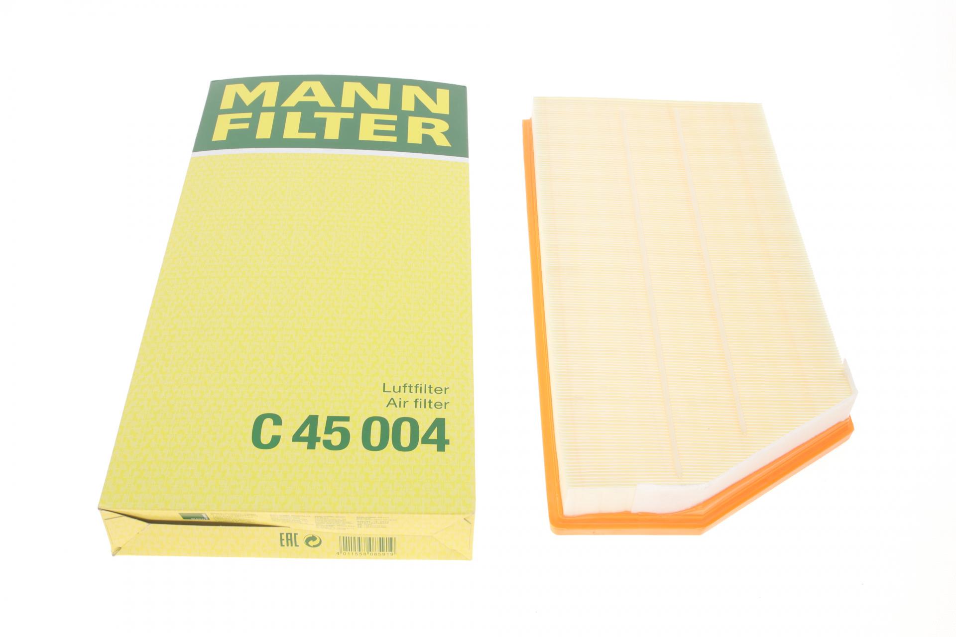 Фильтр воздушный Mann-Filter для MB E-class W213/S-class W222/W223/C-class 2,0d OM654/3,0d OM656/3,0 M256 16- (C 45 004)