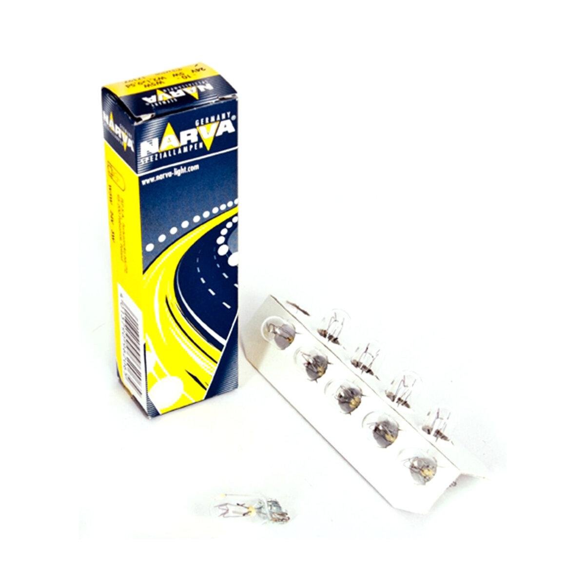 Автомобільна лампа розжарювання Narva W5W 24V 5W W2.1X9.5d 10 шт. (2561-9fc14)