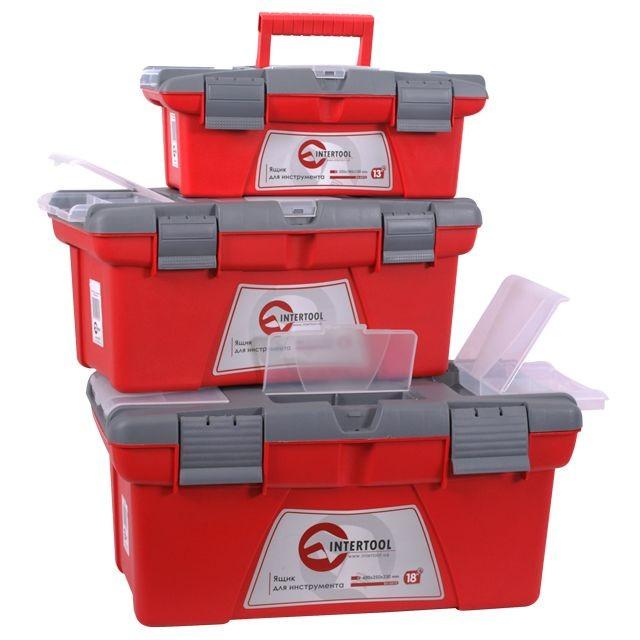Комплект ящиков для инструментов Intertool BX-0403 3 шт.