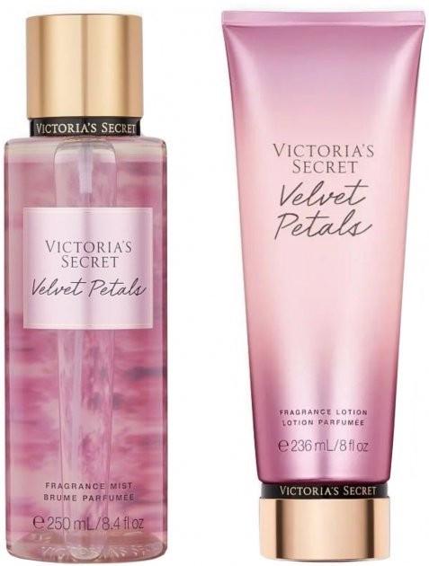 Подарочный набор косметики Victoria's Secret Velvet Petals 236/250 мл (2094754608)