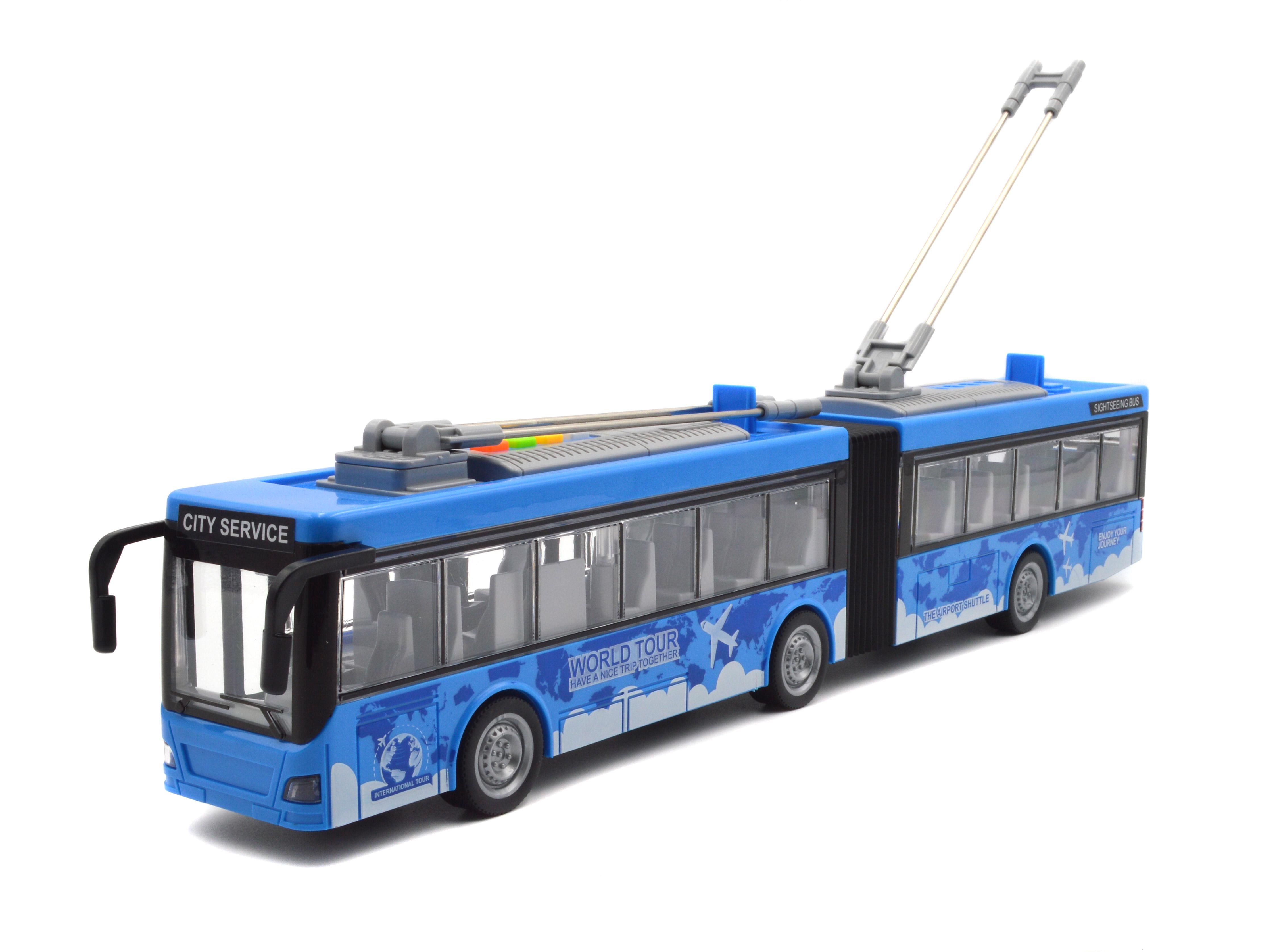 Тролейбус WY915B масштаб 1:16 звук/світло/відчиняються двері (30358507) Тролейбус WY915B масштаб 1:16 звук/світло/відчиняються двері (30358507)