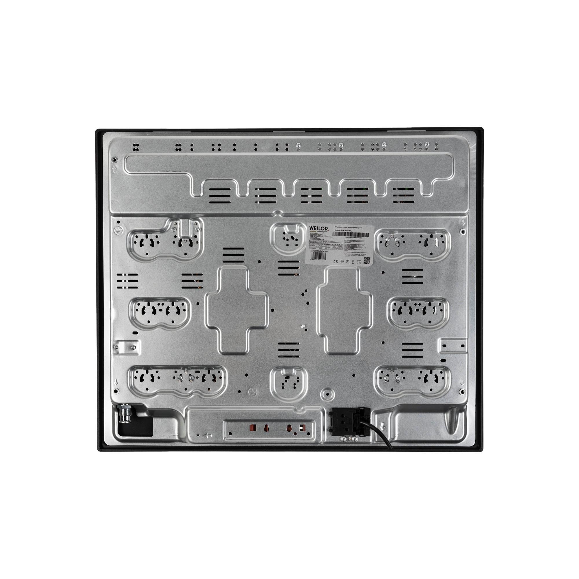 Варильна поверхня газова WEILOR GM 604 BL - фото 9 Варильна поверхня газова WEILOR GM 604 BL - фото 9