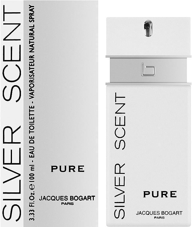 Туалетна вода для чоловіків Jacques Bogart Silver Scent Pure 100 мл (383321)