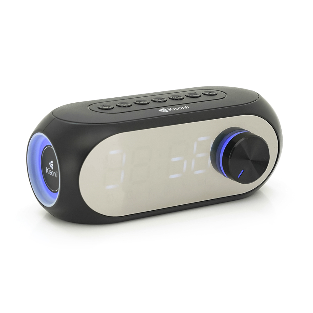 Портативная колонка Kisonli LP-2S Bluetooth 5.0 FM радио Черный (31311)