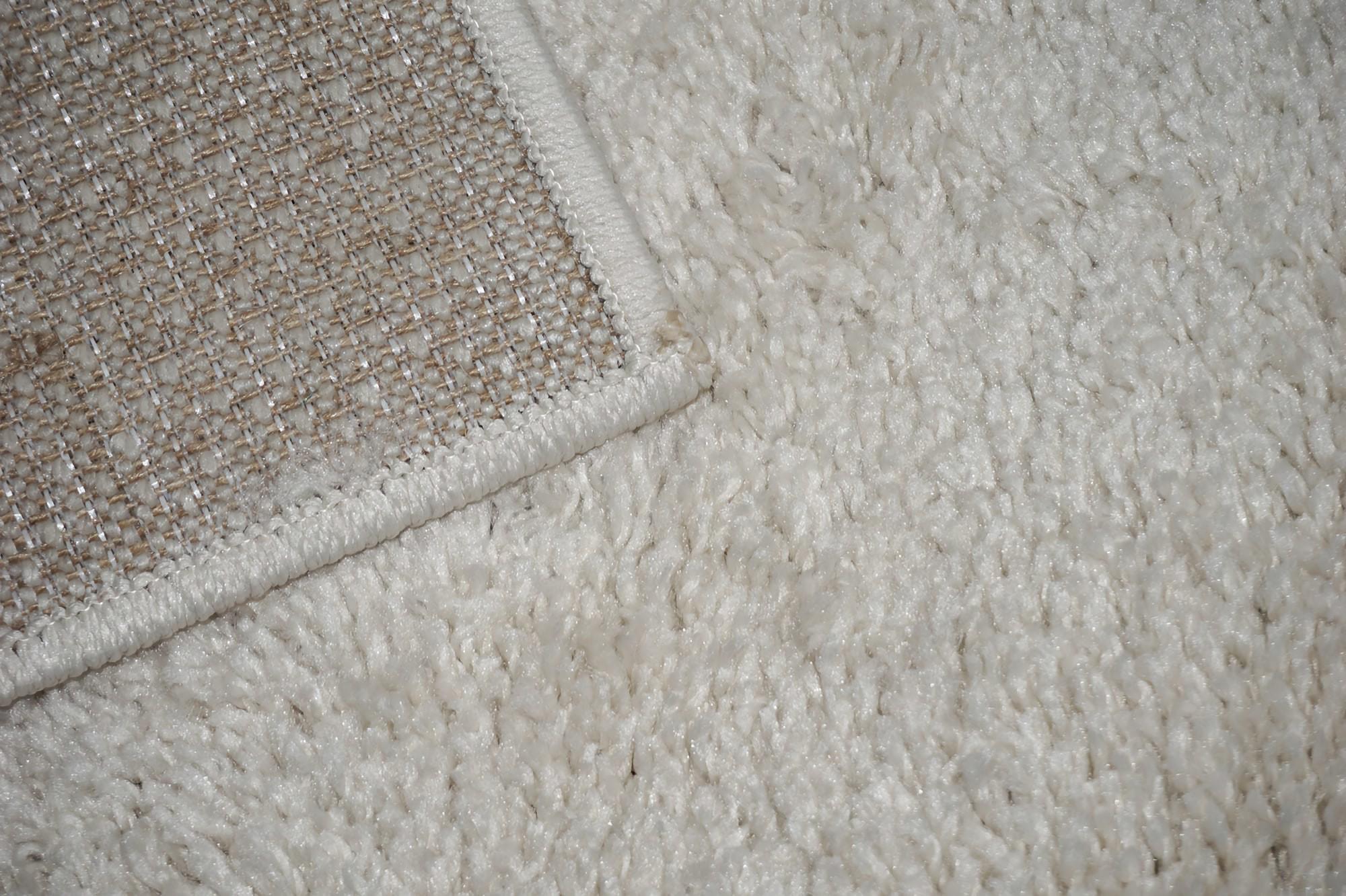 Килим з високим ворсом Shaggy Roco овальний 200x400 см Beige (102862040) - фото 6 Килим з високим ворсом Shaggy Roco овальний 200x400 см Beige (102862040) - фото 6