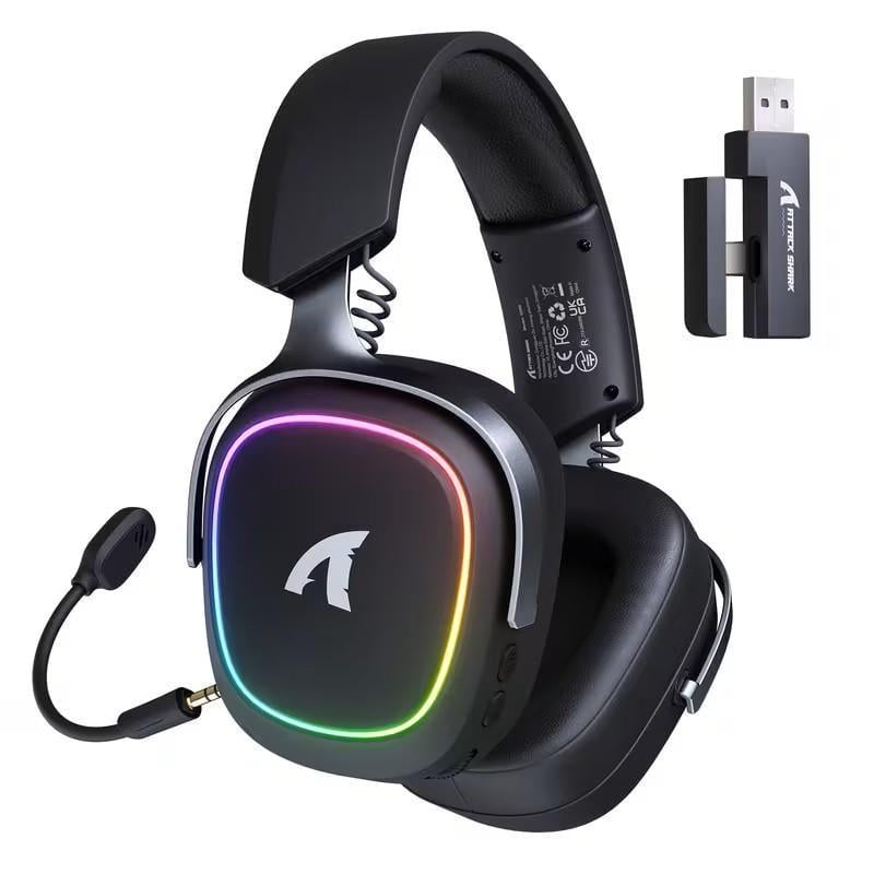 Наушники беспроводные attack shark G800 Black (33297962)