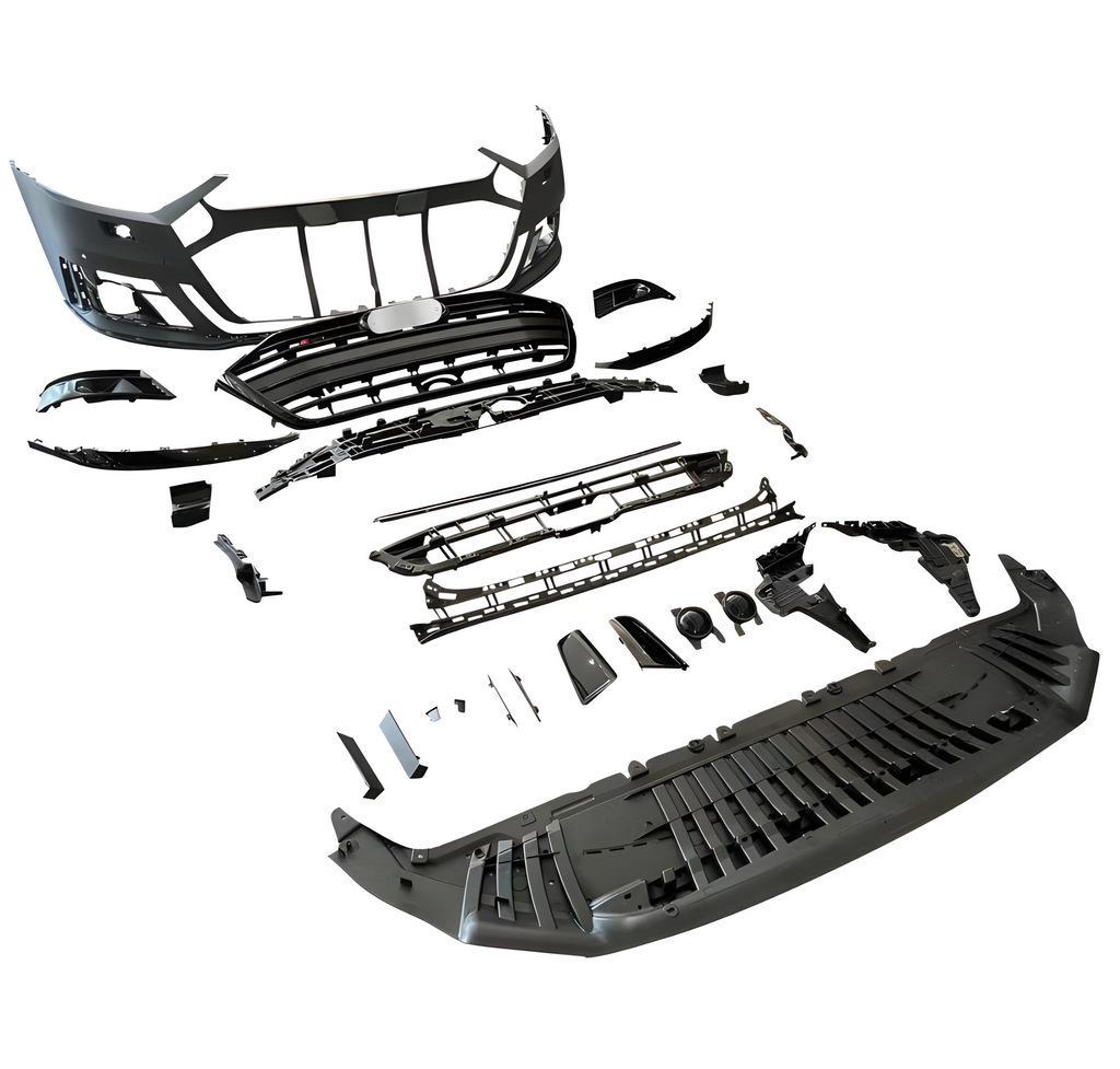 Бампер передний GT Tuning для Audi A8 2018- гг. пластик под покраску (26689695)