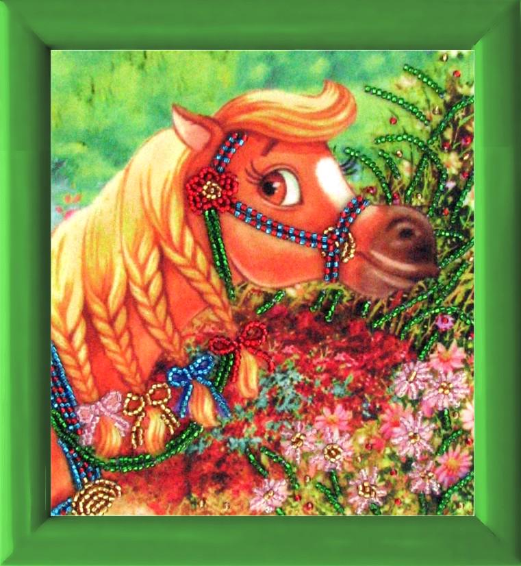 Схема для вишивки бісером BUTTERFLY 952 Красуня 15x14 см (952)