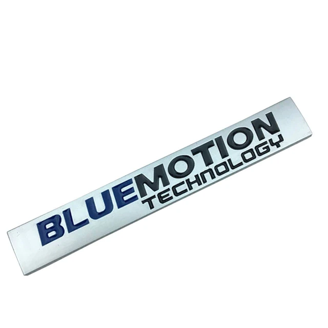 Эмблема BLUEMOTION металл Хром матовый на заднюю часть Volkswagen (1725038218)