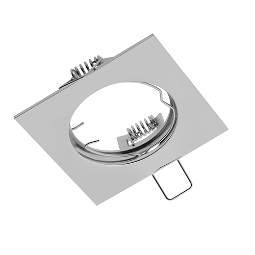 Светильник точечный GTV PORTO OP-PROD4-01 стальной квадратный Хром