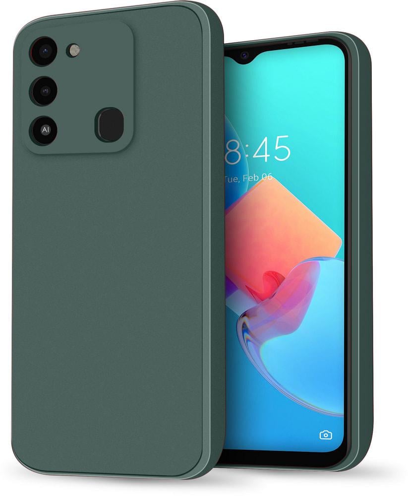 Силиконовый чехол HardCorner для Tecno Spark Go 2022 Green (30688-08)