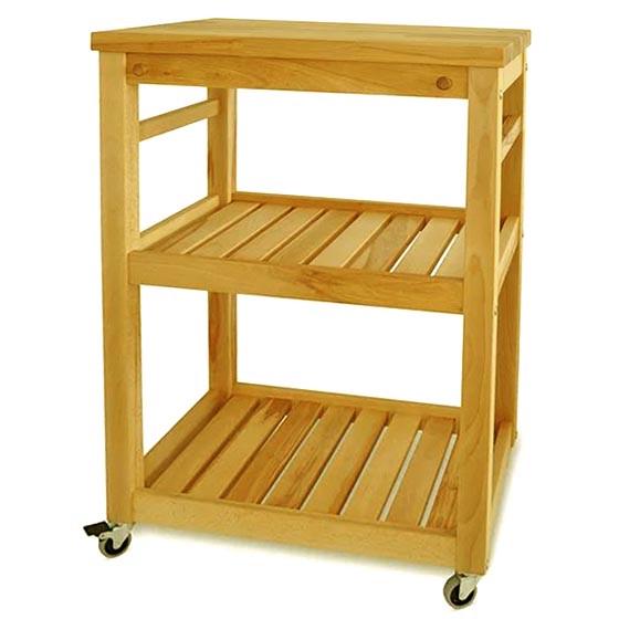 Стіл-візок з дерева Дуглас Каррі (СТЛ-001103)