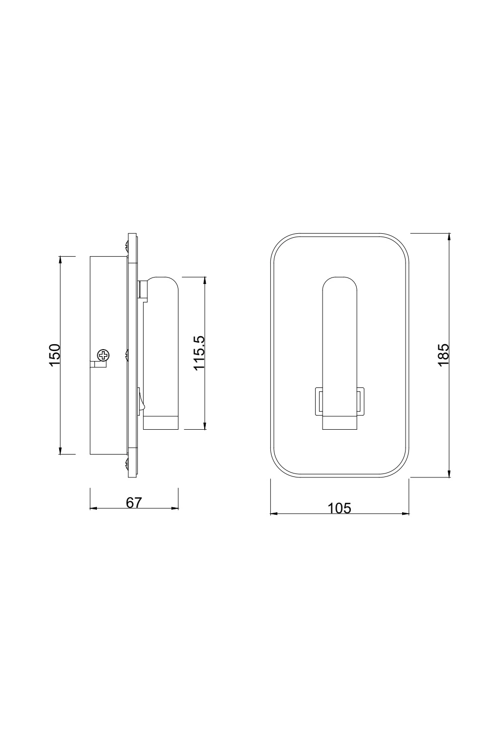 Бра Laguna Lighting 28471-08 1 x LED module max. 2,50 Вт (29657558) - фото 3