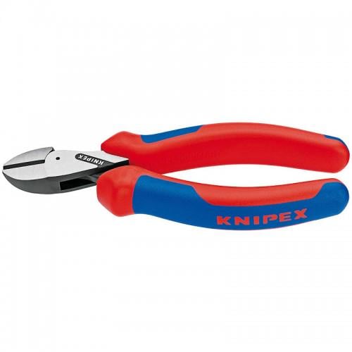 Кусачки боковые KNIPEX с высокой передачей усилия (73 02 160)