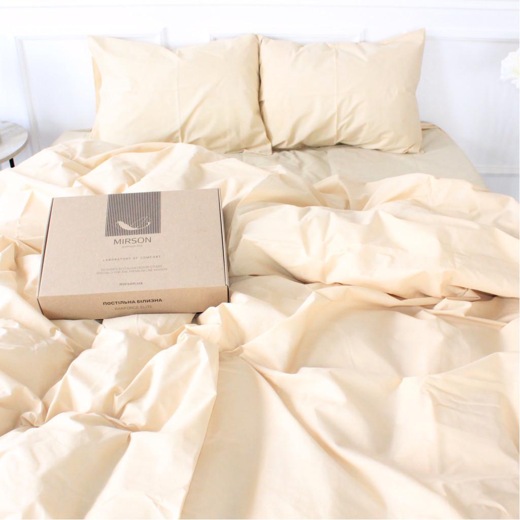 Комплект постельного белья MirSon Ranforce Elite 12-0712 Calvina Бязь 200х220 см (2200004678979)