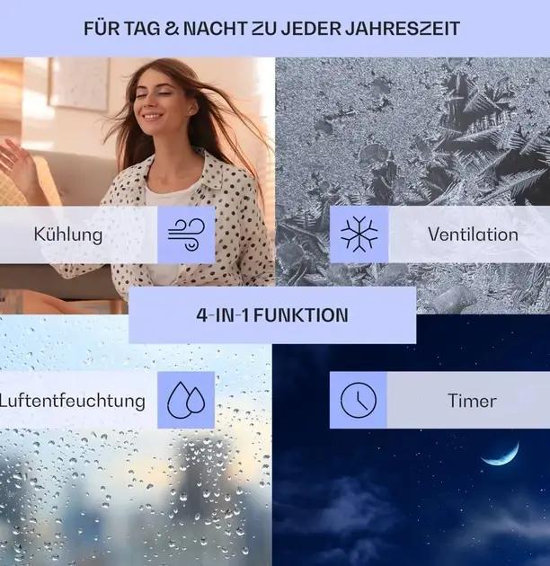 Охладитель воздуха KLARSTEIN Skypillar 3в1 228 м3 (1003579) - фото 7 Охладитель воздуха KLARSTEIN Skypillar 3в1 228 м3 (1003579) - фото 7