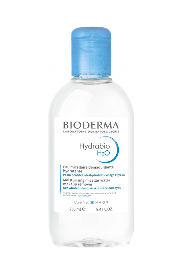 Мицеллярная вода для снятия макияжа BIODERMA Hydrabio H2O увлажняющая 250 мл (33357454)