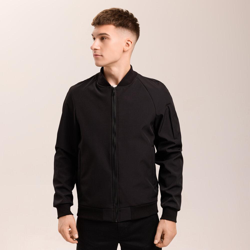 Бомбер мужской Pobedov Thunder soft shell XL Черный (26492/3) - фото 2 Бомбер мужской Pobedov Thunder soft shell XL Черный (26492/3) - фото 2